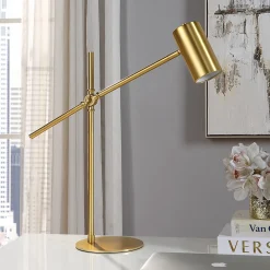 Brushed Gold Desk Lamp