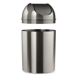 Brushed Trash Can