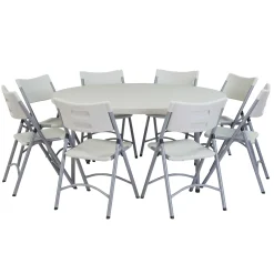 BT Series Heavy Duty Round Folding Table 60