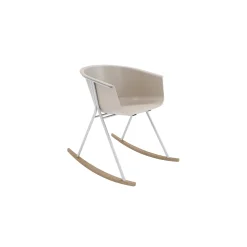 Bucket Seat Rocking Guest Chair