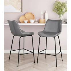 Byron Upholstered Counter Stool