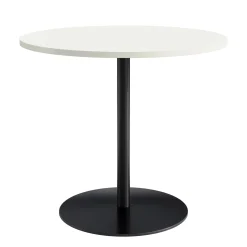 Café au lait Bar Height Round Table with Pedestal Base - 48