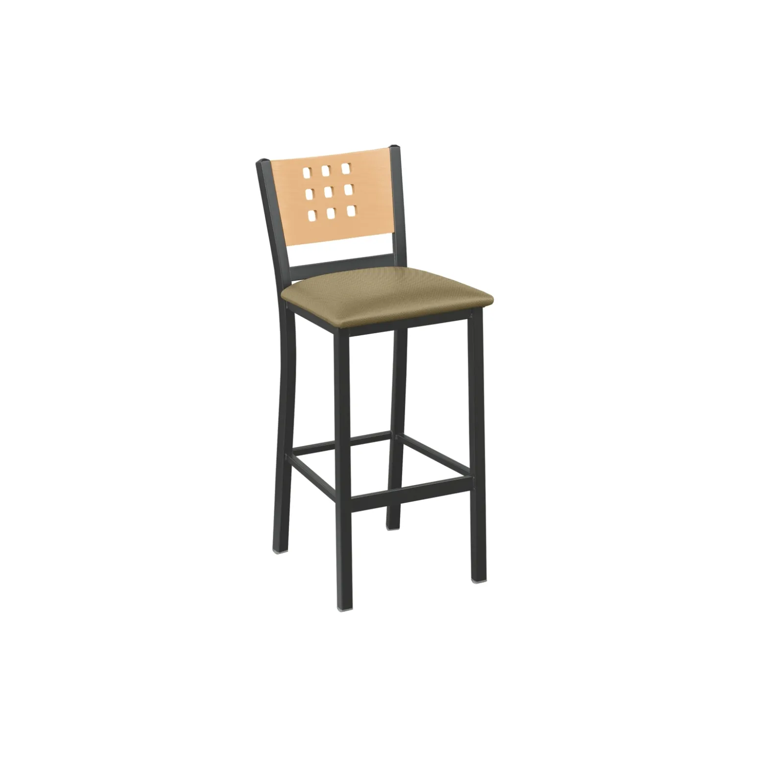 Cafe au Lait Oversized Stool - 30"H