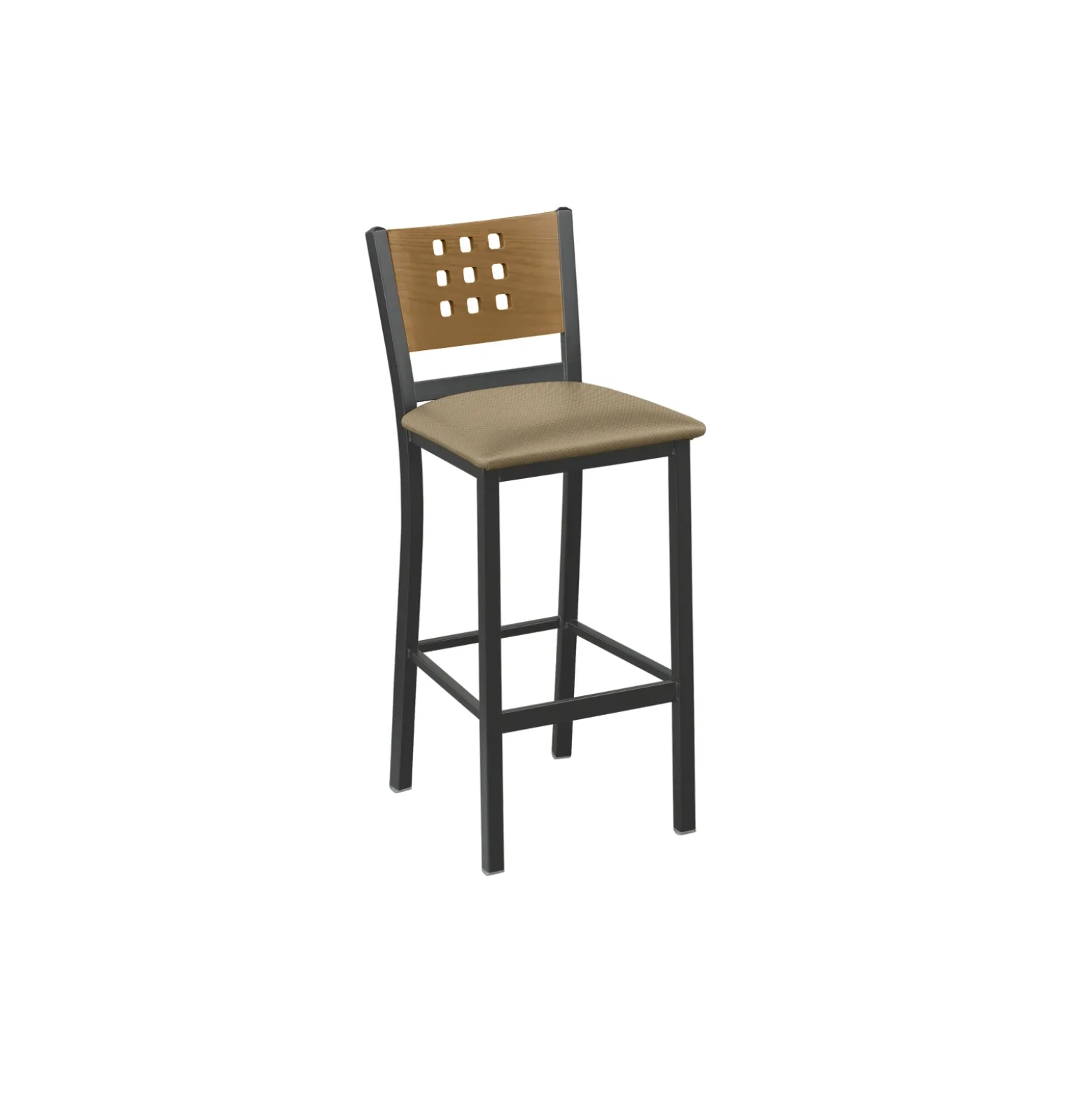 Cafe au Lait Oversized Stool - 30"H