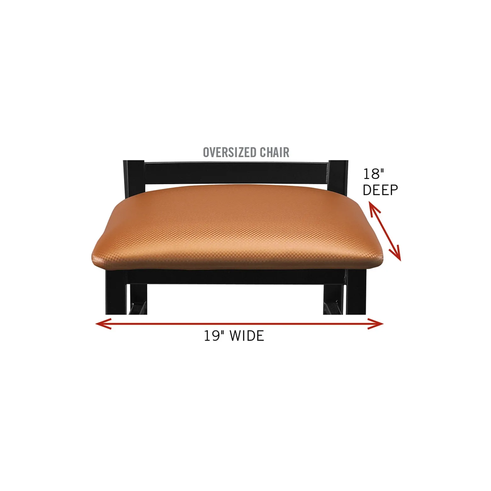 Cafe au Lait Oversized Stool - 30"H