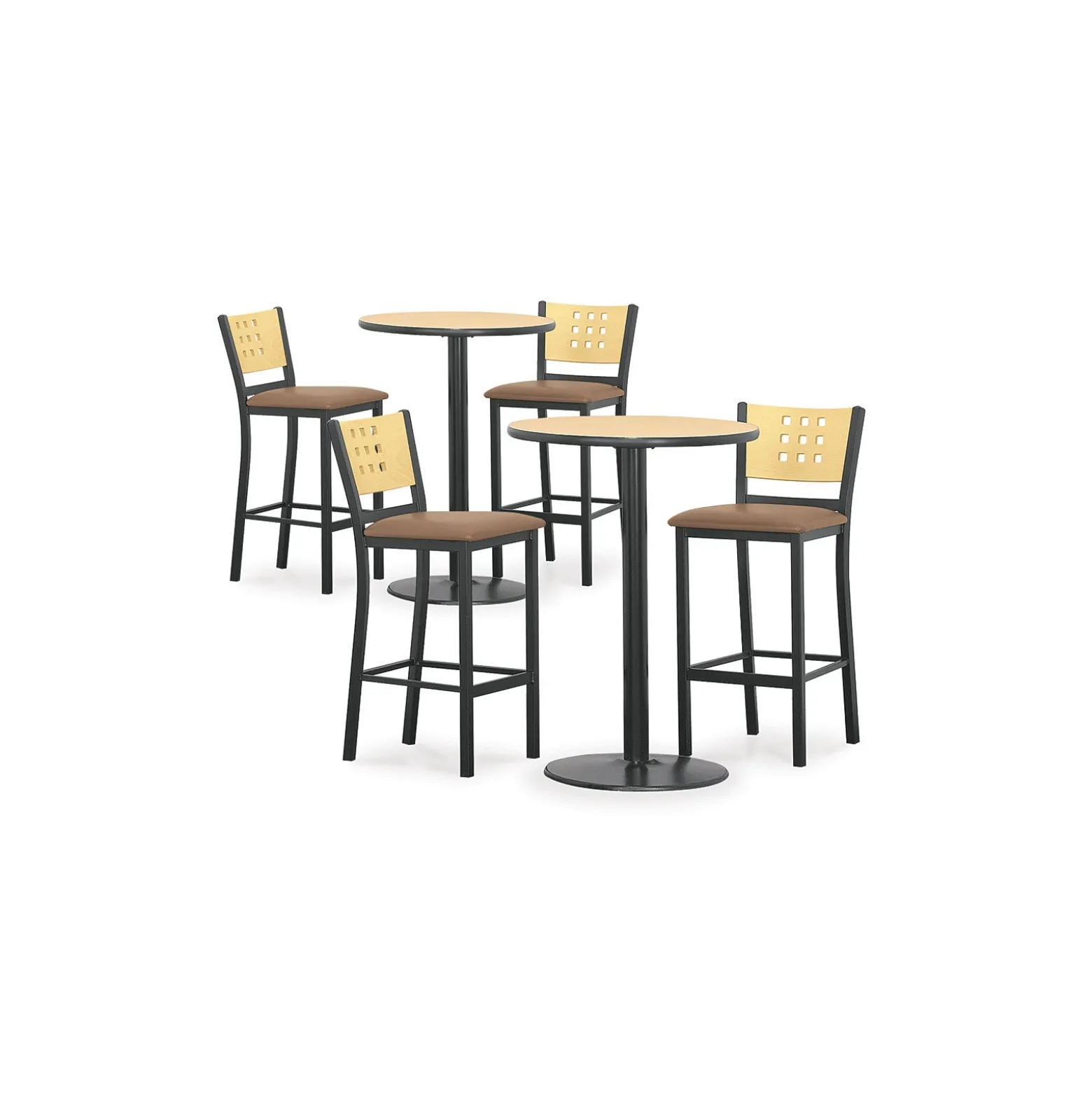 Cafe au Lait Oversized Stool - 30"H