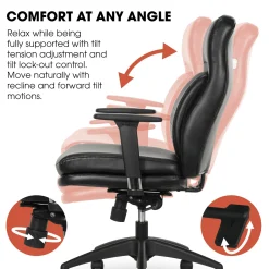 Calpernia Faux Leather Task Chair
