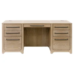 Canyon Drive Double Pedestal Desk - 68"W x 28"D