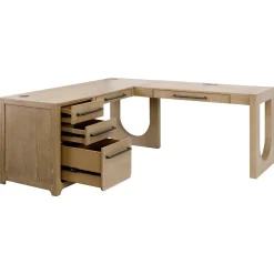 Canyon Drive L-Shaped Desk - 68"W x 72"D