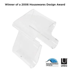 Clear Stool and Magazine Rack