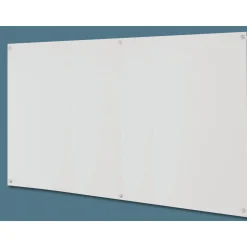 Clearvision Magnetic White Glass Markerboard 48