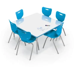 CogNitiv Square Activity Table w/ Whiteboard Top - 48”W