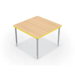 CogNitiv Square Height Adjustable Activity Table with Laminate Top