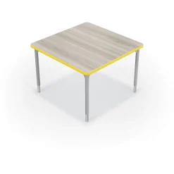 CogNitiv Square Height Adjustable Activity Table with Laminate Top
