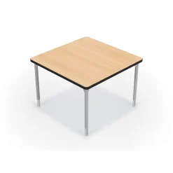 CogNitiv Square Height Adjustable Activity Table with Laminate Top