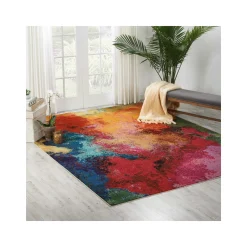 Colorful Cloud Rug 5'3