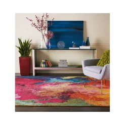 Colorful Cloud Rug 7'10
