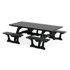 Commons Outdoor Table with Molded Frame 8' - ADA Accessible