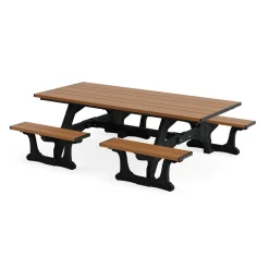 Commons Outdoor Table with Molded Frame 8' - ADA Accessible
