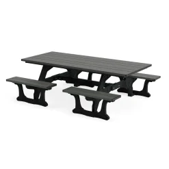 Commons Outdoor Table with Molded Frame 8' - ADA Accessible