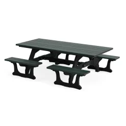 Commons Outdoor Table with Molded Frame 8' - ADA Accessible