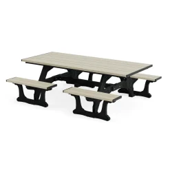 Commons Outdoor Table with Molded Frame 8' - ADA Accessible