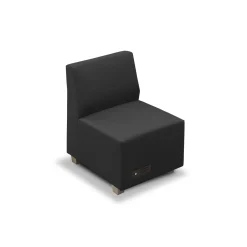Compass Armless Lounge Chair with Power