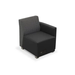 Compass Left Arm Lounge Chair with Power