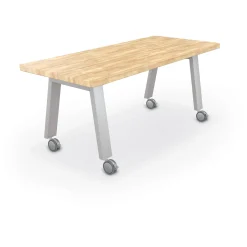 Compass Makerspace Table - Butcher Block 37"H - 72"W x 36"D