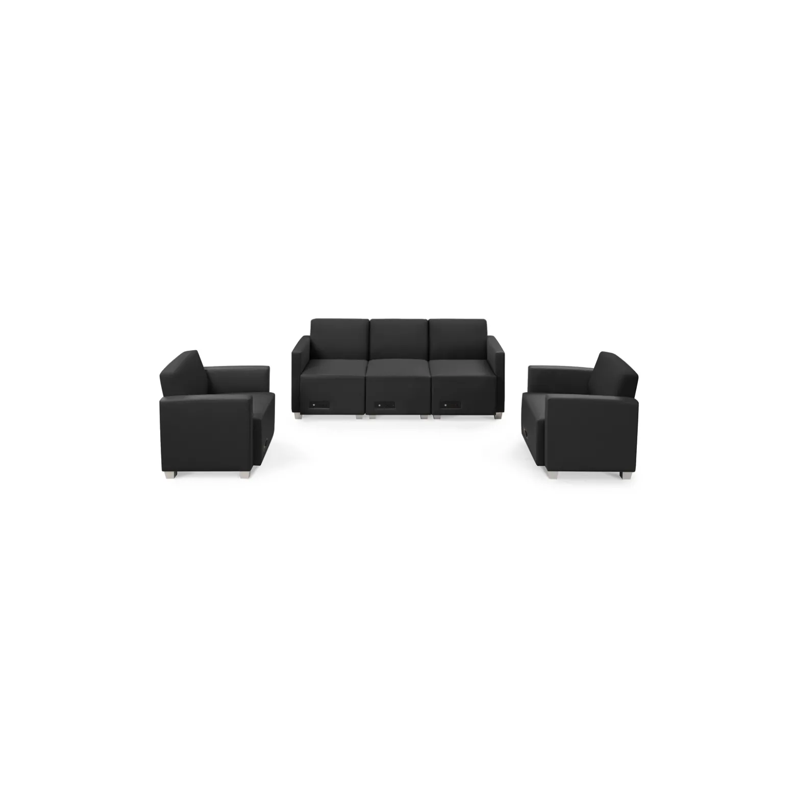 Compass Sofa and 2 Lounge Chairs with Power