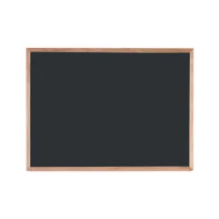 Composition Chalkboard with Oak Frame 48