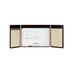 Conference Cabinet Board - Walnut - 36"x48"