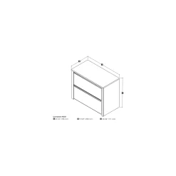 Connexion Two Drawer Lateral Storage File - 31