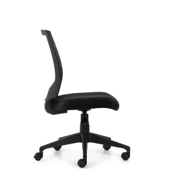 Contemporary Armless Mesh Back Task Chair