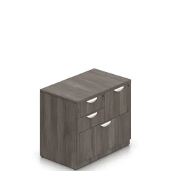 Contemporary Combination File Cabinet