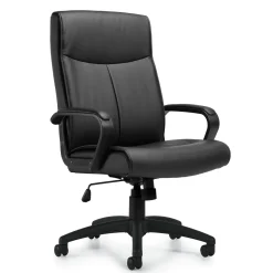 Contemporary Faux Leather Managers Chair