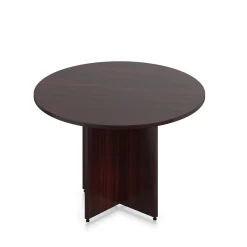 Contemporary Four Seat Round Conference Table - 42
