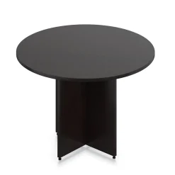 Contemporary Four Seat Round Conference Table - 42