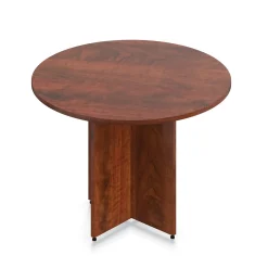 Contemporary Four Seat Round Conference Table - 42