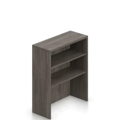 Contemporary Laminate Bookcase Desk Hutch - 36