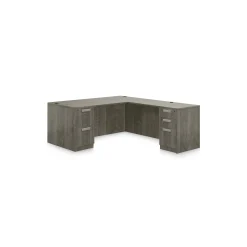 Contemporary Laminate L-Shaped Desk - 71