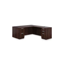 Contemporary Laminate L-Shaped Desk - 71