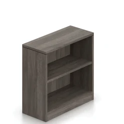 Contemporary Laminate Two Shelf Bookcase - 30