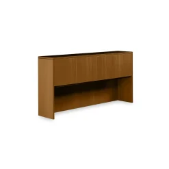 Contemporary Overhead Desk Hutch with Doors - 71