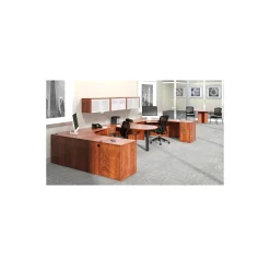 Contemporary Peninsula Desk - 71