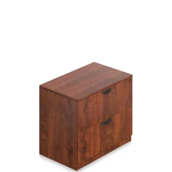 Contemporary Two-Drawer Lateral Storage File Cabinet