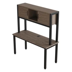 Cortez 60” Credenza Desk w/ Hutch - 60