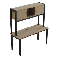 Cortez 60” Credenza Desk w/ Hutch - 60
