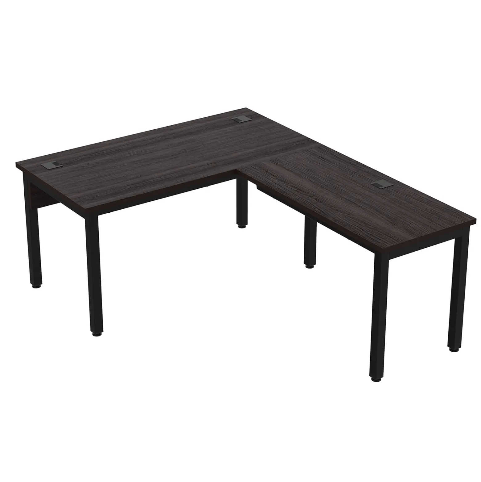 Cortez 60” Executive L-Desk w/ Reversible Return - 60"Wx77"D