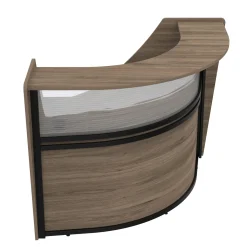 Cortez Angled Reception Desk Add-On - 74.1